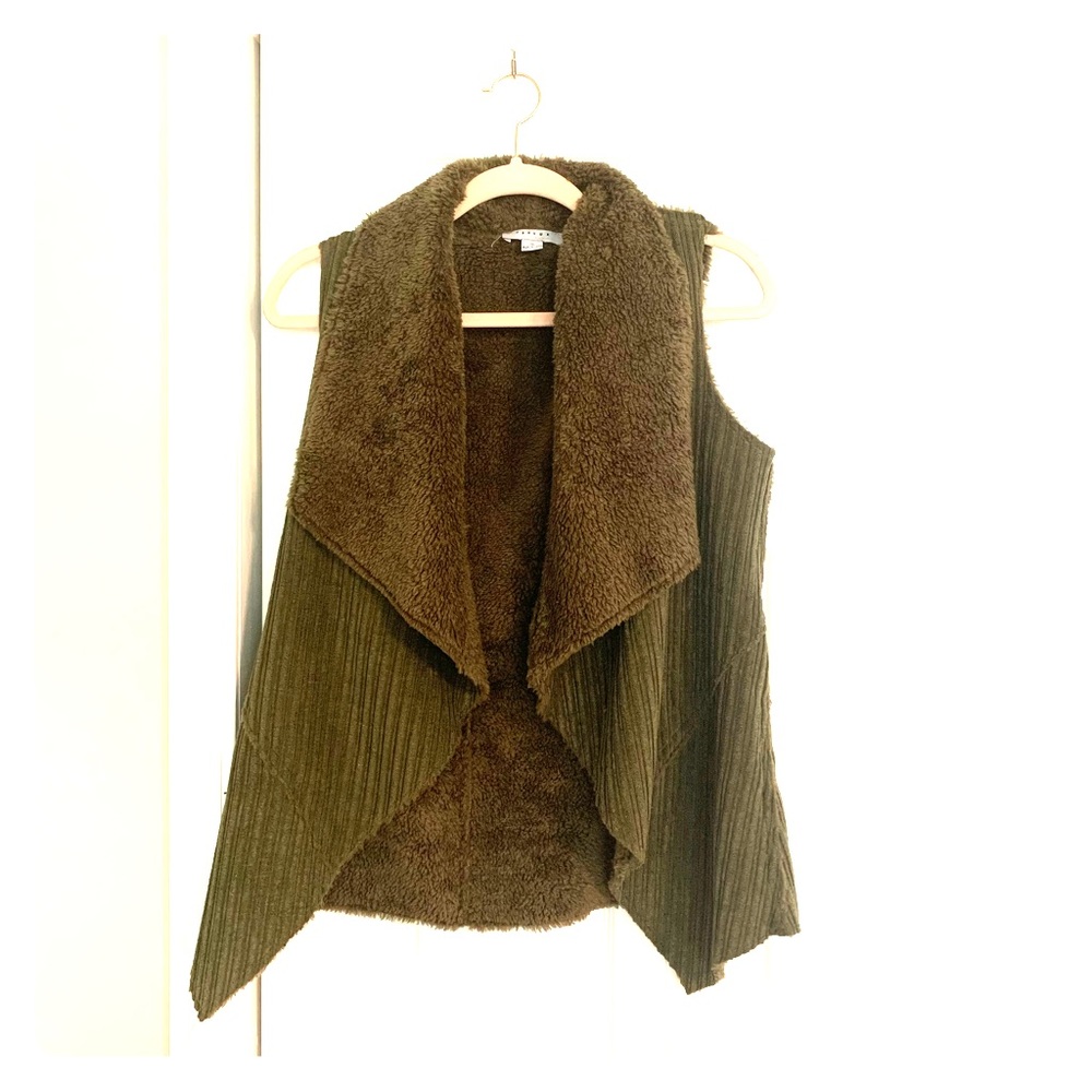 Olive Green Vest